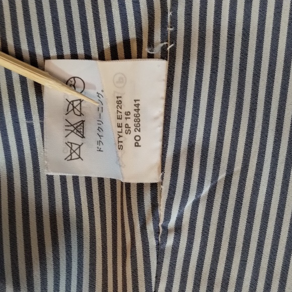 JCrew Polka Dot Regeant Navy Blazer - Picture 9 of 12